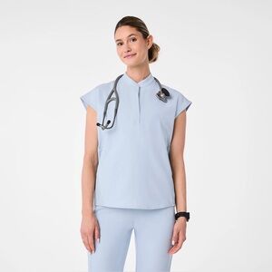 Figs women’s Sky  Blue scrub Shirt